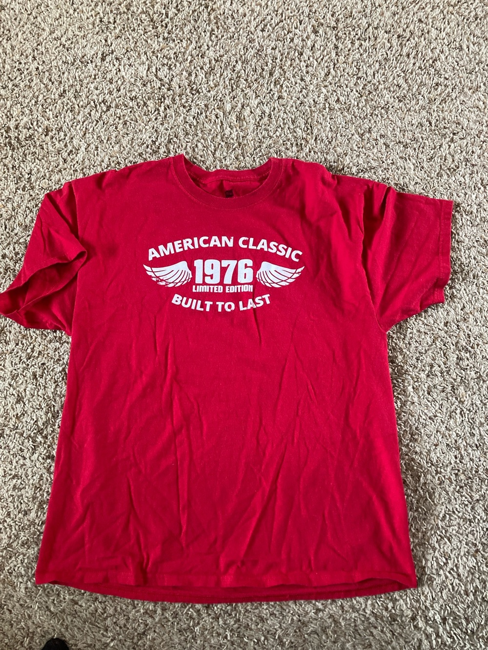 Hanes Red Short-Sleeve Graphic Tee